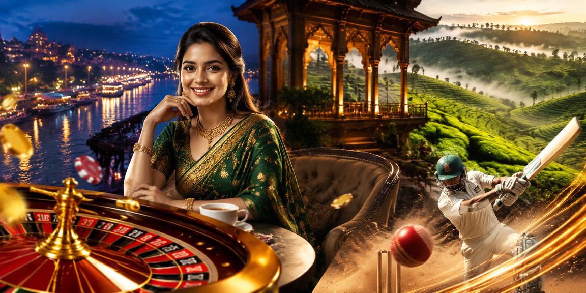 বরিশালের চা বাগানে ক্রিকেট বেটিং উপভোগ করছেন joy 777 ভিআইপি সদস্য